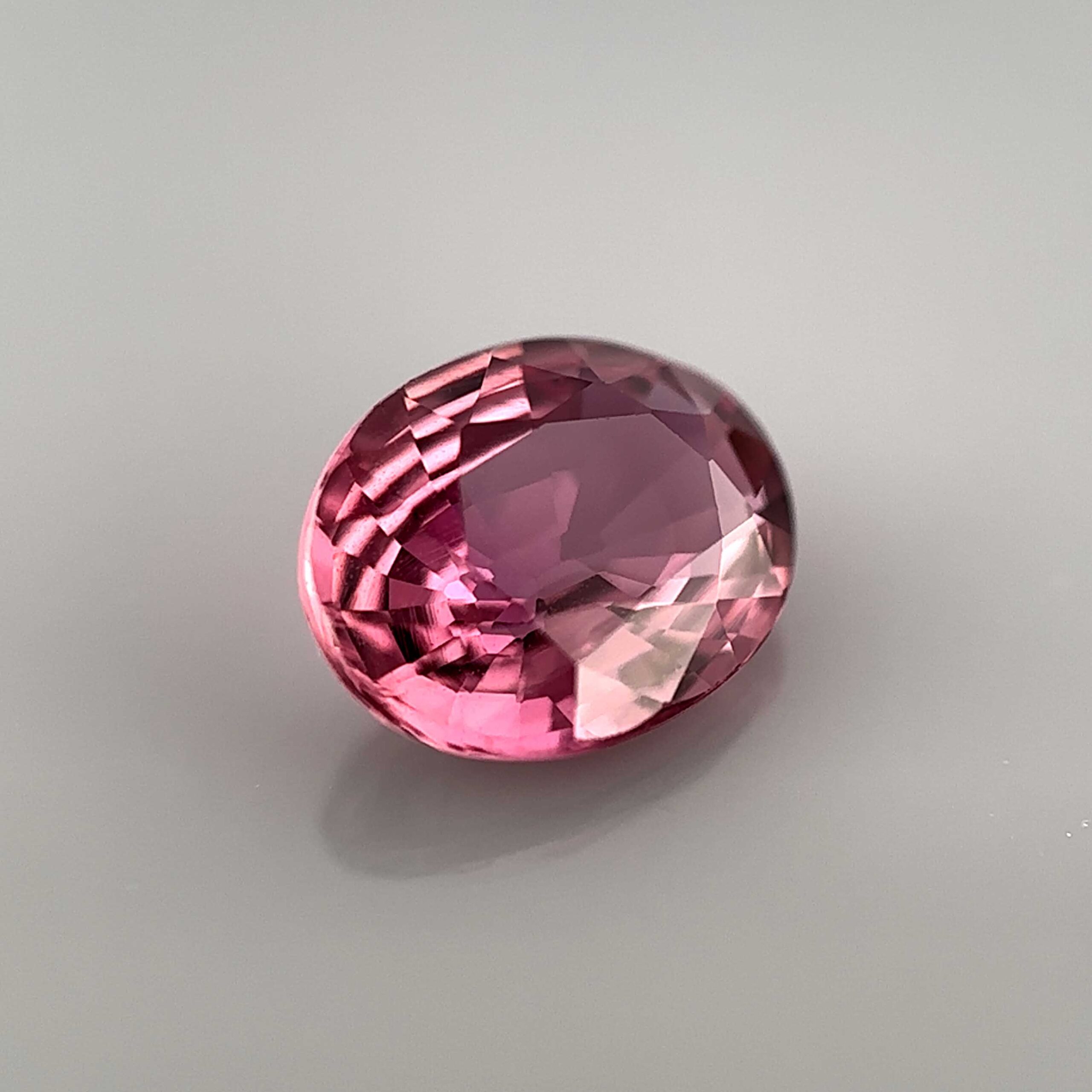purple pink sapphire natural unheated rare top stone certified oval